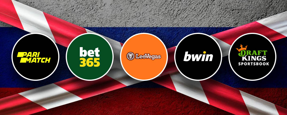 bookmakers stop their work with russia