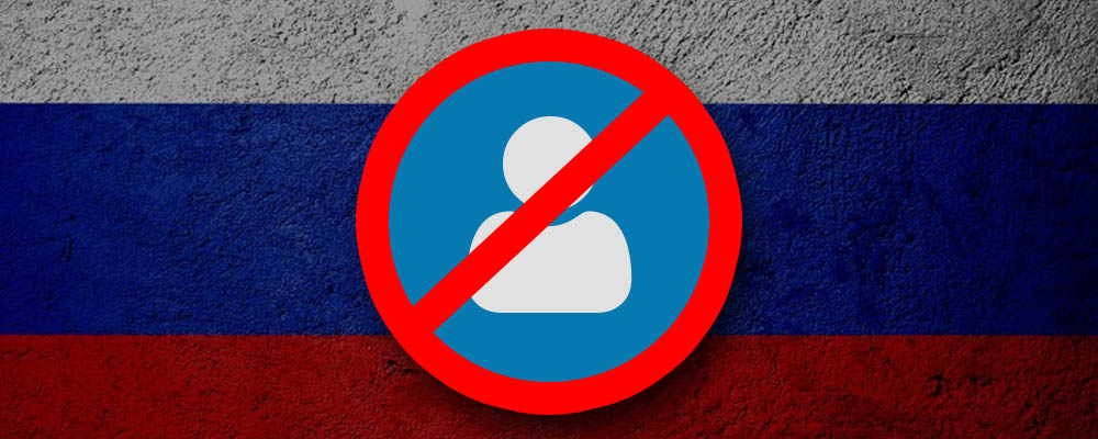 blocked account of russian players