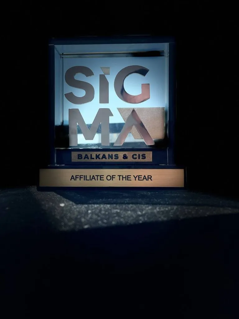 SEOBROTHERS wins the The Affiliate of the year SIGMA CIS Awards